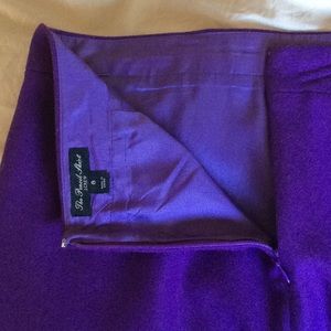 Beautiful lined wool pencil skirt